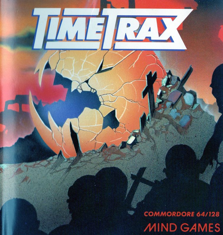 Time Trax box art for MSX